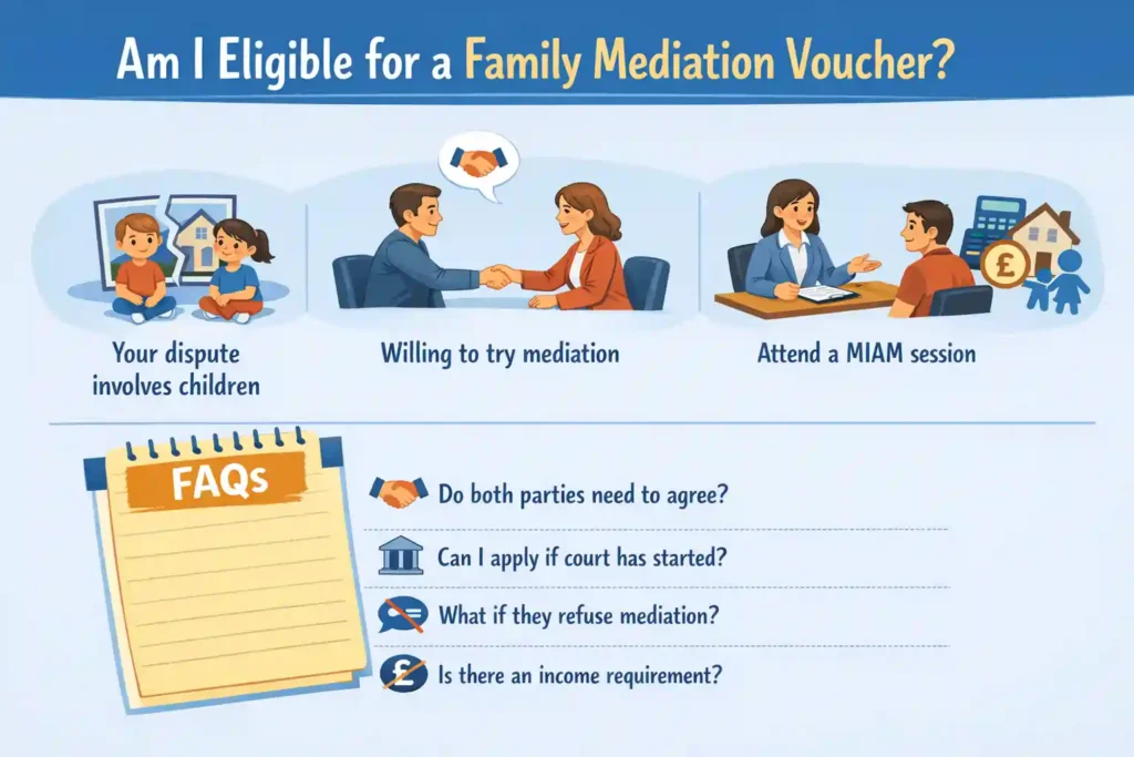 Am I Eligible for a Family Mediation Voucher Bedford?