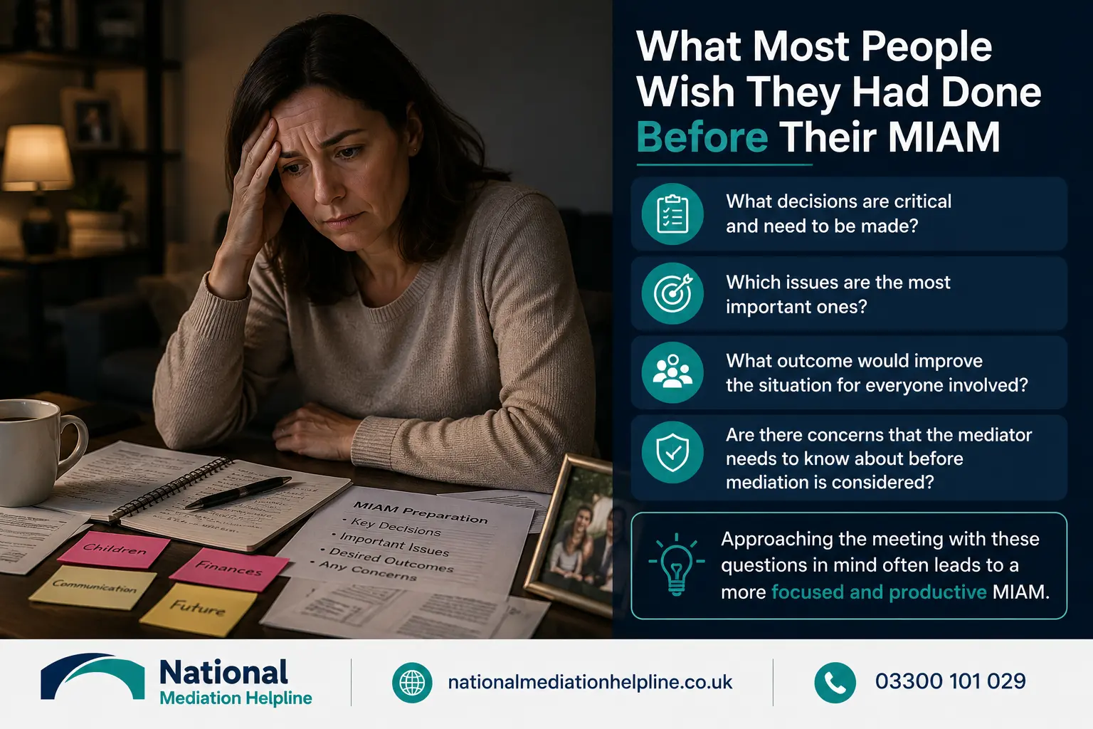 How to prepare for a miam in Bedford What most people miss what should they have done before miam